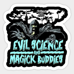 Evil Science and Magick Buddies Sticker